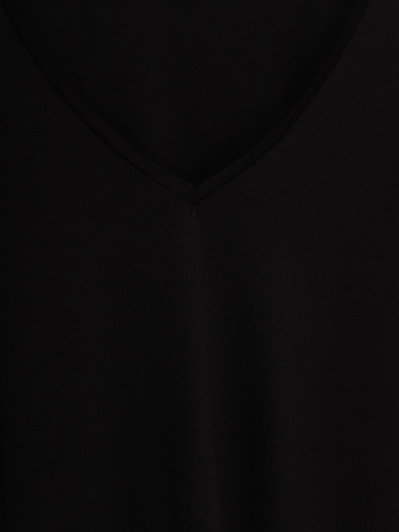 Лонгслив H&M модель 0672598_чорний Фото