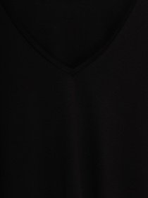 Лонгслів H&M модель 0672598_чорний Фото