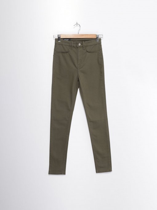 Повседневные штаны H&M модель 0673901_хакі Фото