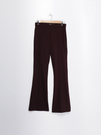 Брюки повседневные H&M модель 0680186_т.бордовий Фото