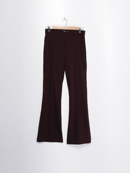 Штани повсякденні H&M модель 0680186_т.бордовий Фото