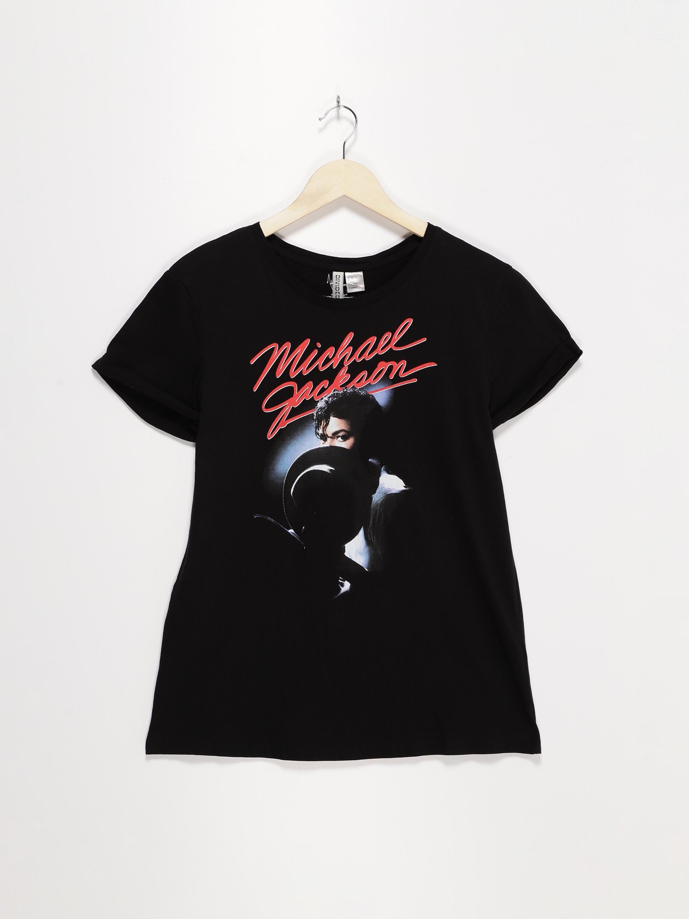 Футболка H&M модель 0685819_чорний комб. Фото