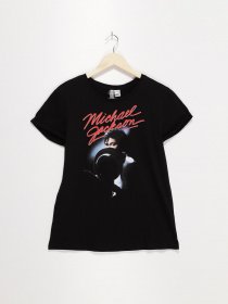 Футболка H&M модель 0685819_чорний комб. Фото