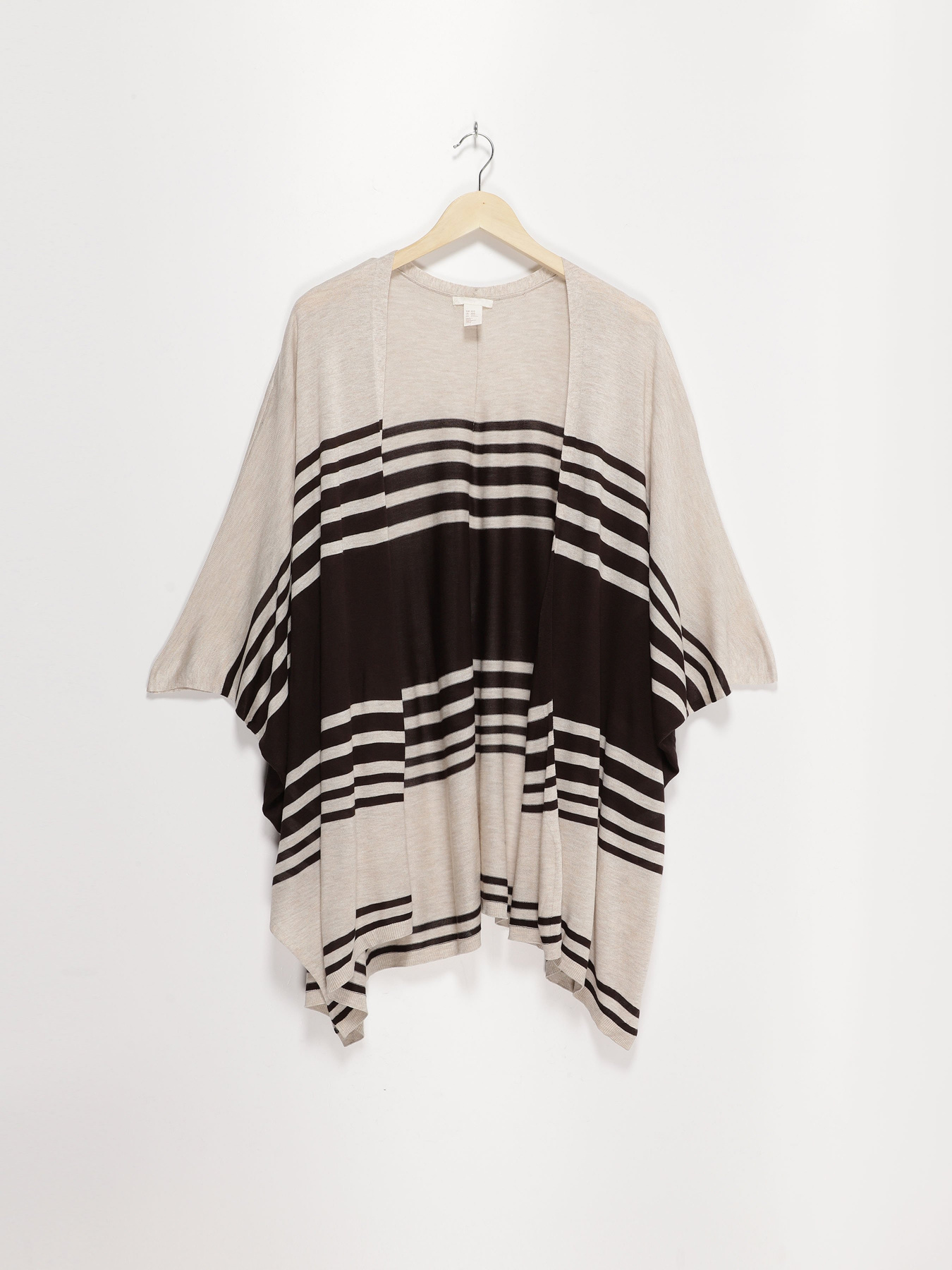 Кардиган H&M модель 0686516_бежевий комб. Фото