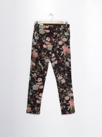 Повседневные штаны H&M модель 0688703_чорний комб. Фото