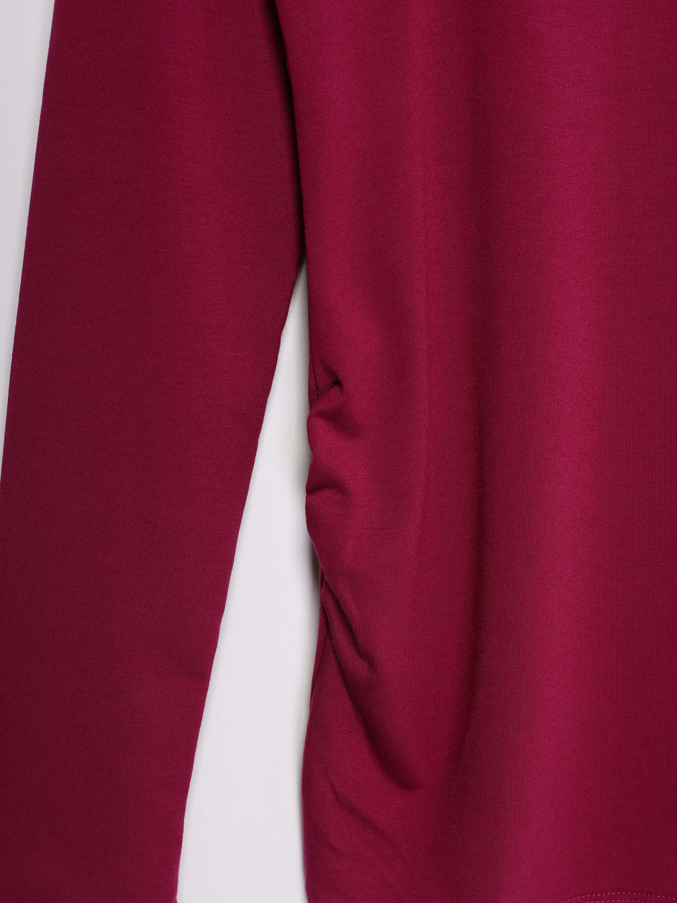 Лонгслив H&M модель 0693586_пурпурний Фото