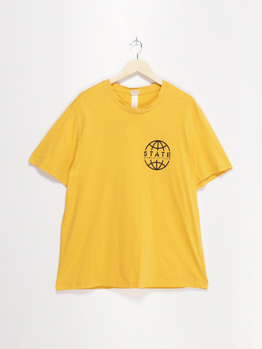 Футболка H&M модель 0699923_жовтий з чорним Фото