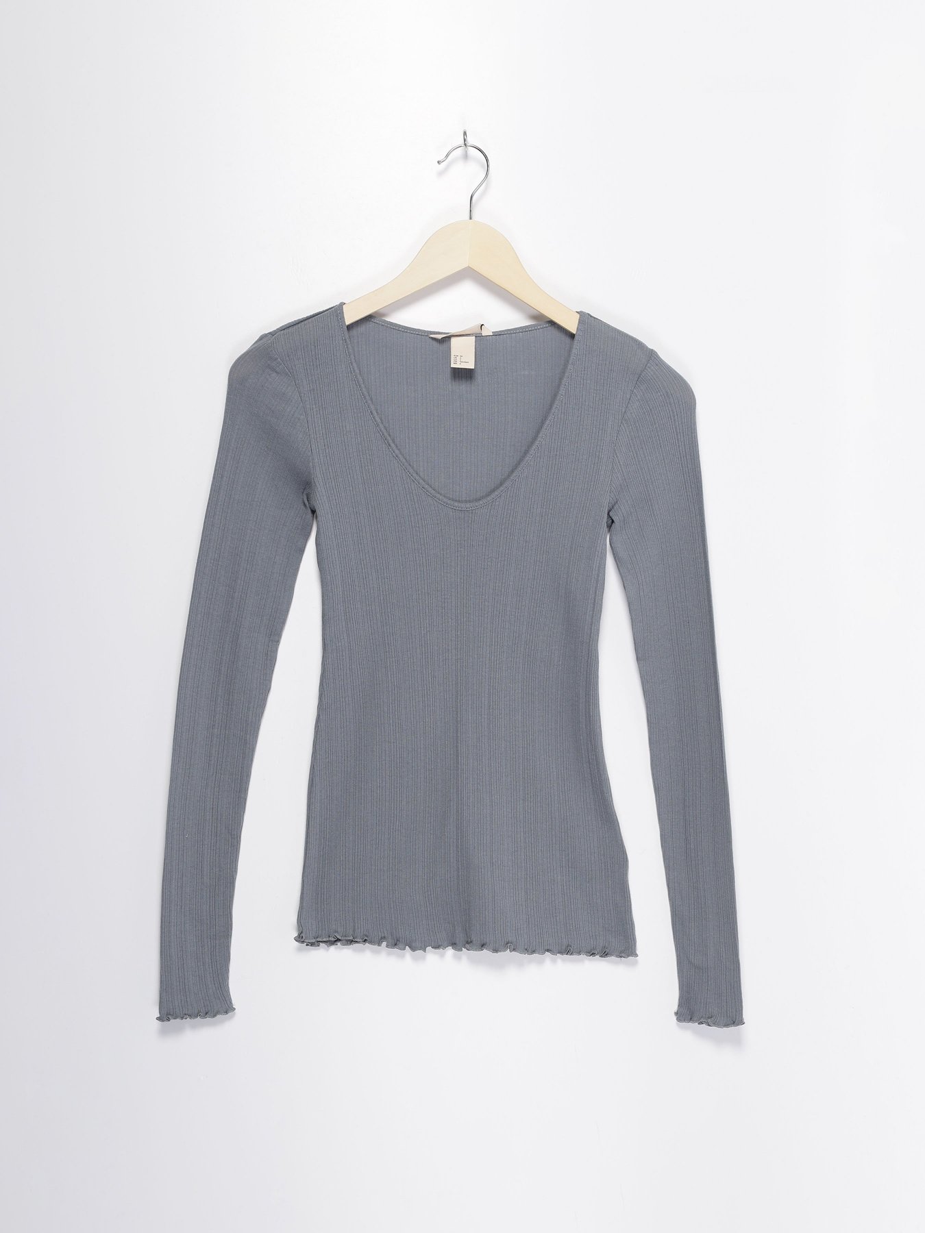 Лонгслів H&M модель 0700827_с.синій Фото