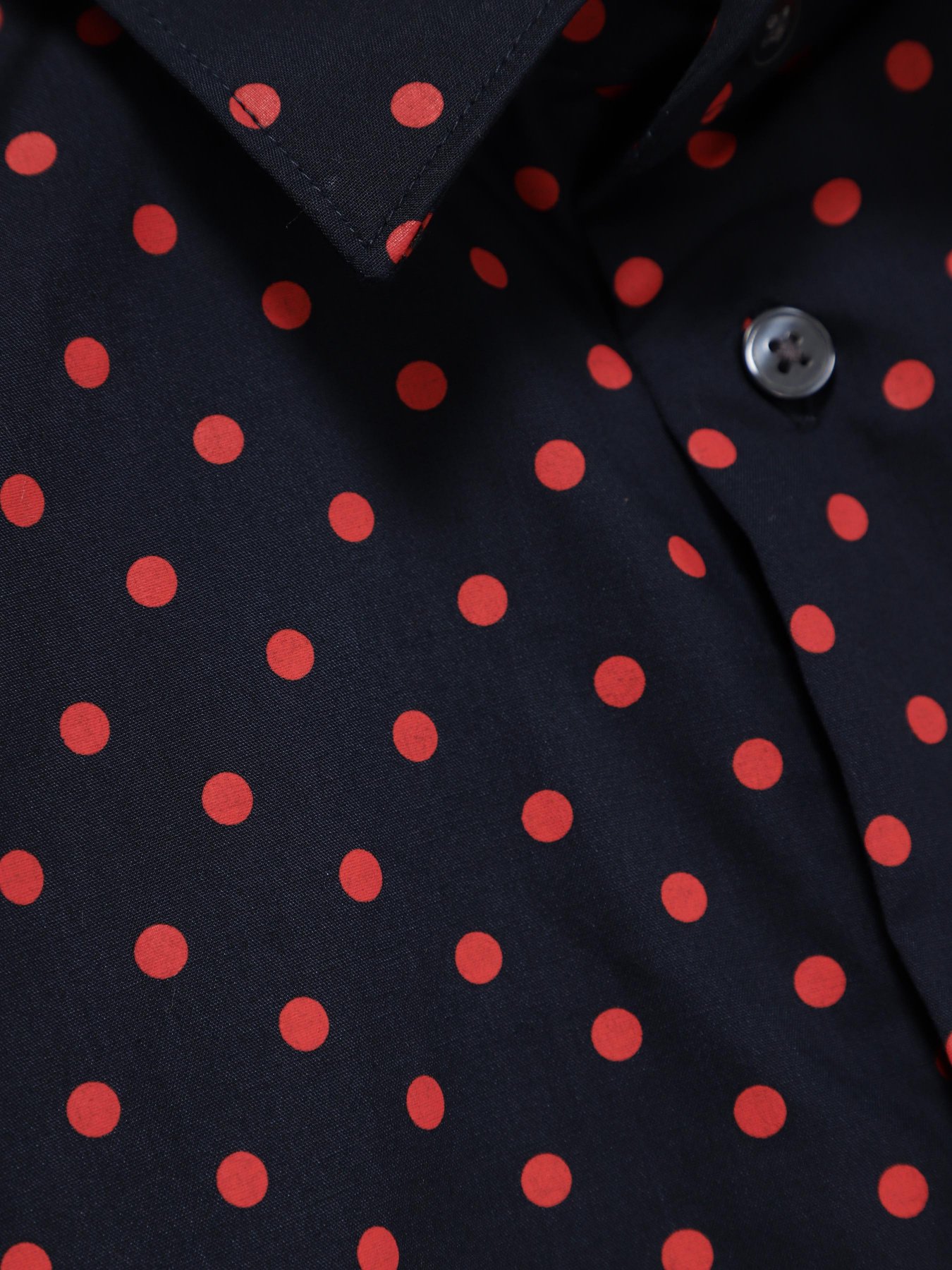 Сорочка повсякденна H&M модель 0706499_т.синій з червоним Сорочка повсякденна H&M модель 0706499_т.синій з червоним Фото