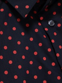 Сорочка повсякденна H&M модель 0706499_т.синій з червоним Сорочка повсякденна H&M модель 0706499_т.синій з червоним Фото