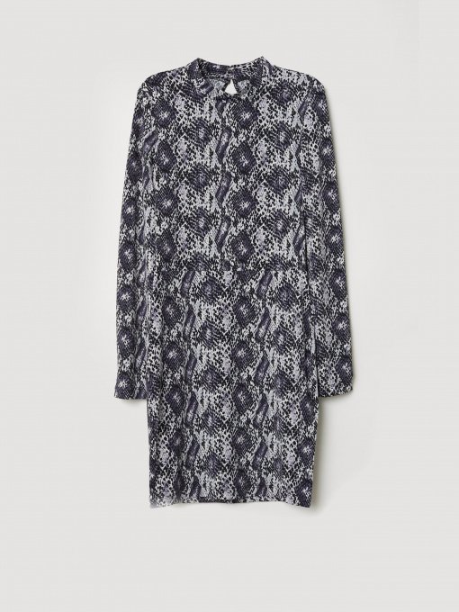 Платье миди H&M модель 0726638_комб. Фото