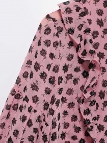 Блуза H&M модель 0724209_с.рожевий з чорним Фото