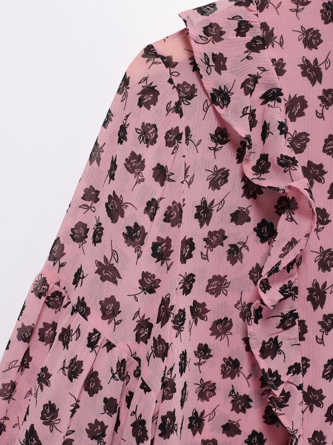 Блуза H&M модель 0724209_с.рожевий з чорним Фото