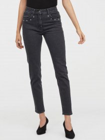 Прямые джинсы H&M модель 0726112_сірий Фото