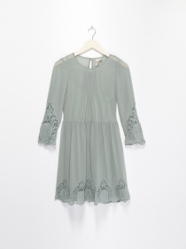 Сукня міні H&M модель 0730153_оливковий Фото