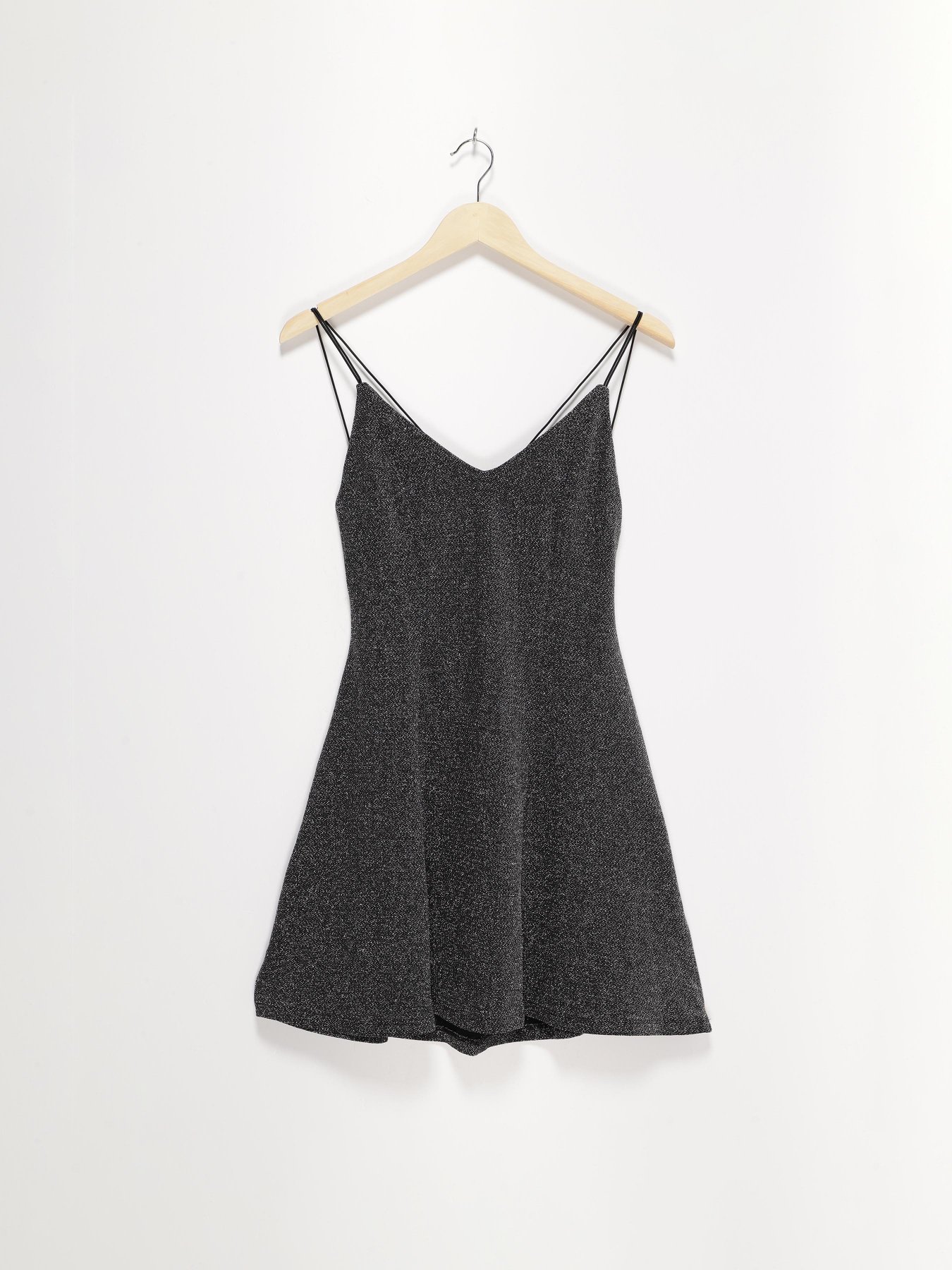 Платье мини H&M модель 0744005_срібний комб. Фото