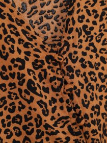 Блуза H&M модель 0760975_коричневий з чорним Фото