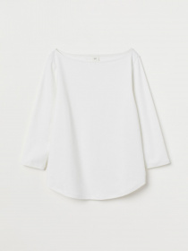 Реглан H&M модель 0737040_білий Реглан H&M модель 0737040_білий Фото