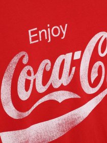 Футболка H&M модель 0762470_червоний з білим Фото