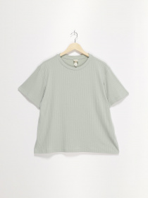 Футболка H&M модель 0762600_с.бірюзовий Фото