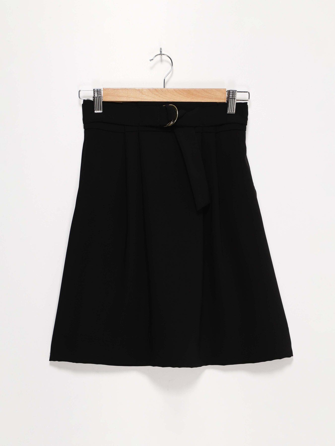 Спідниця міні H&M модель 0774148_чорний Фото