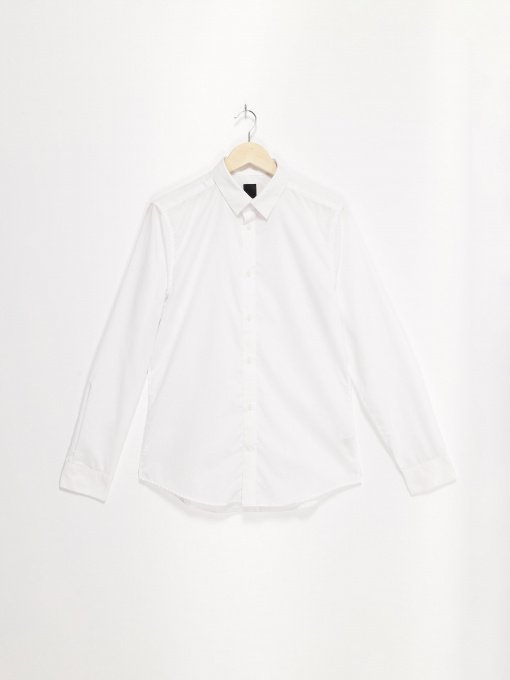 Рубашка H&M модель 0781758_білий Фото