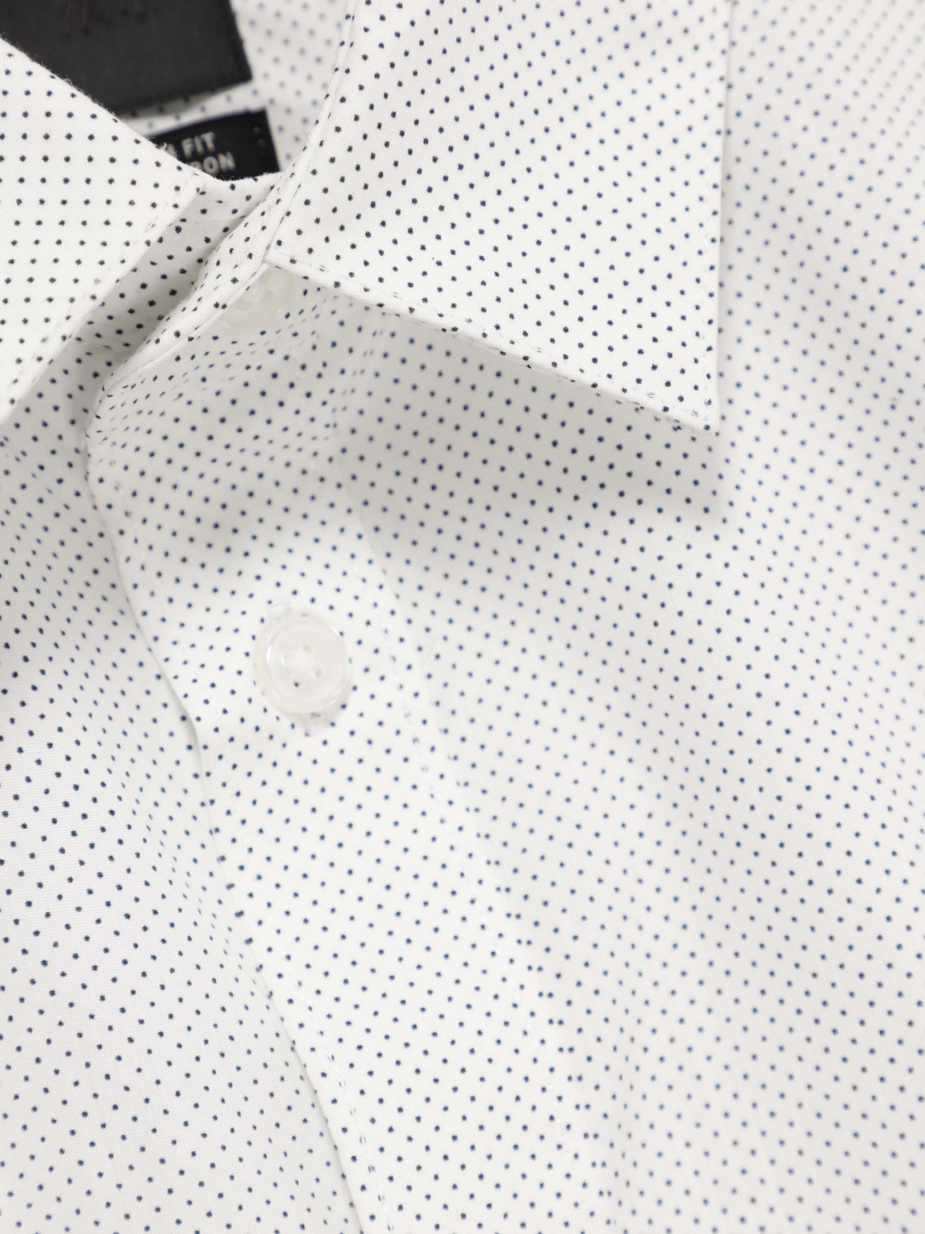 Рубашка H&M модель 0781758_білий з чорним Фото