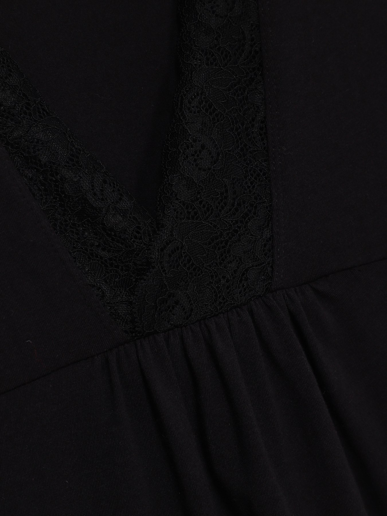 Лонгслив H&M модель 0796793_чорний Фото