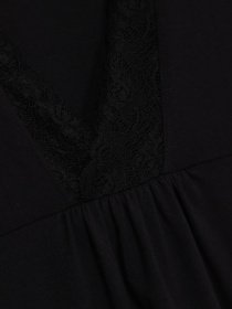 Лонгслив H&M модель 0796793_чорний Фото