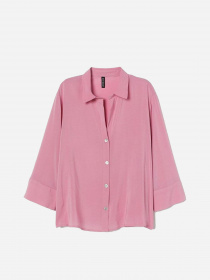 Блуза H&M модель 0816241_рожевий Фото