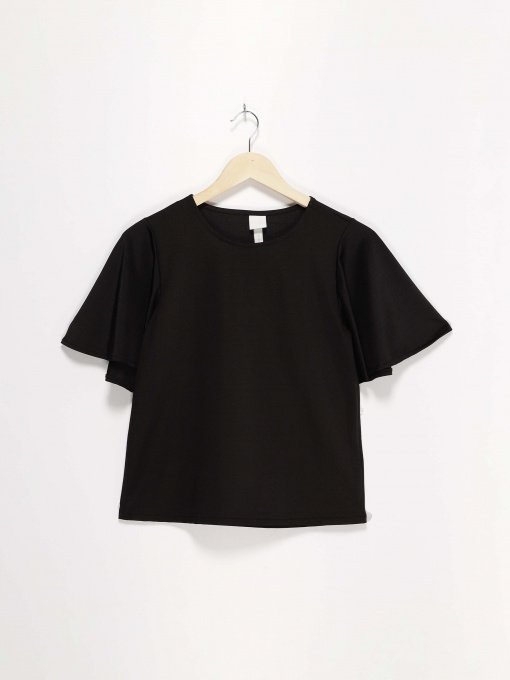 Футболка H&M модель 0820671_чорний Фото