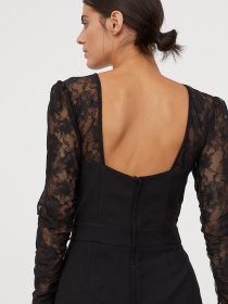 Комбинезон H&M модель 0828992_чорний Фото