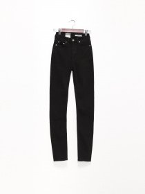 Повседневные штаны H&M модель 0345636_чорний Фото