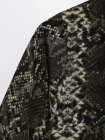 Платье мини H&M модель 0830770_хакі комб. Фото