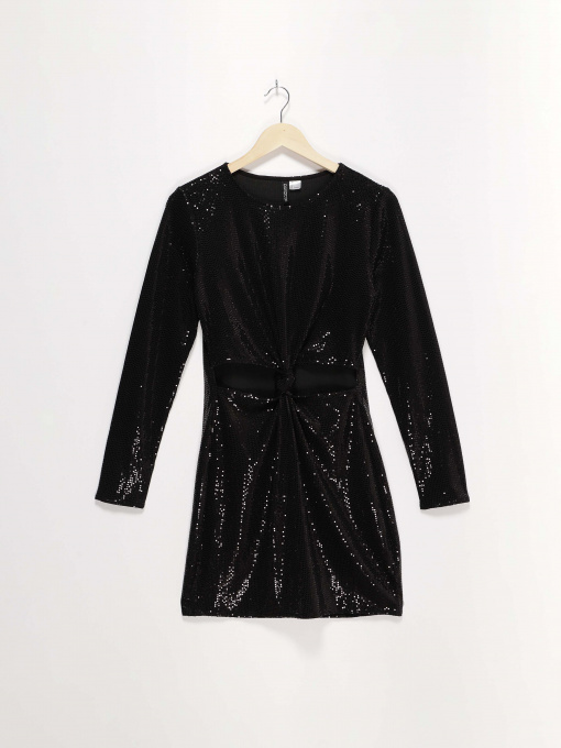 Сукня міні H&M модель 0832323_чорний Фото