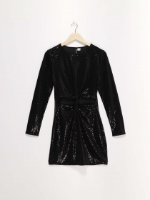 Сукня міні H&M модель 0832323_чорний Фото