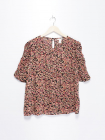 Блуза H&M модель 0840604_чорний комб. Фото