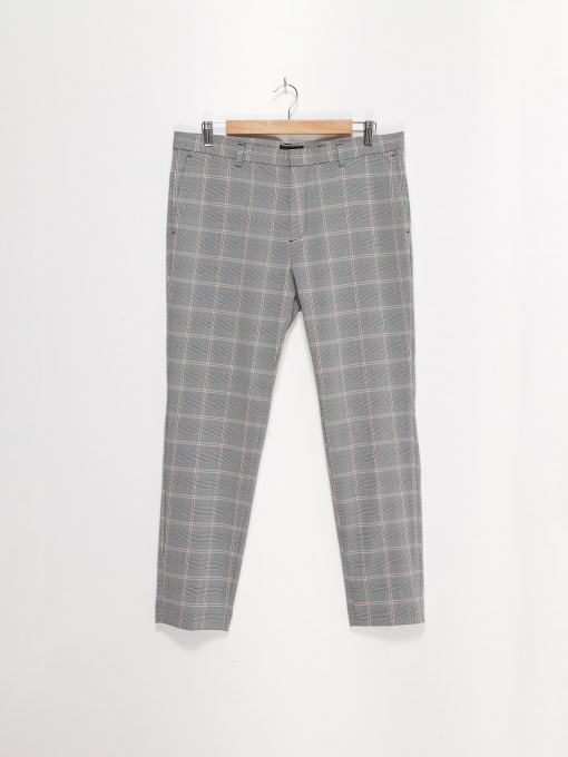 Повседневные штаны H&M модель 0843614_сірий комб. Фото