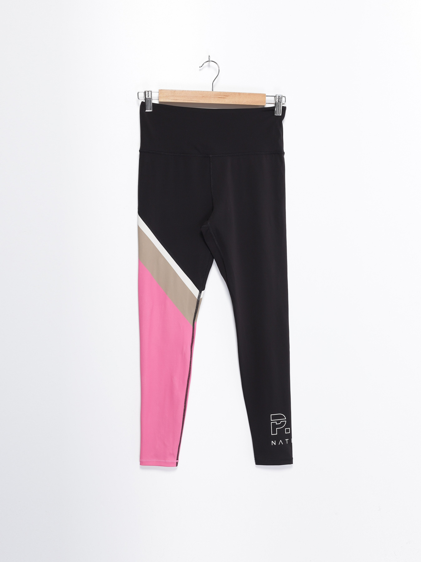 Леггинсы H&M модель 0851953_чорний комб. Фото