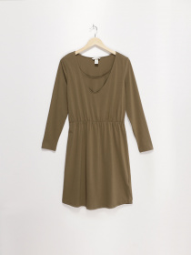 Платье мини H&M модель 0852488_хакі Фото