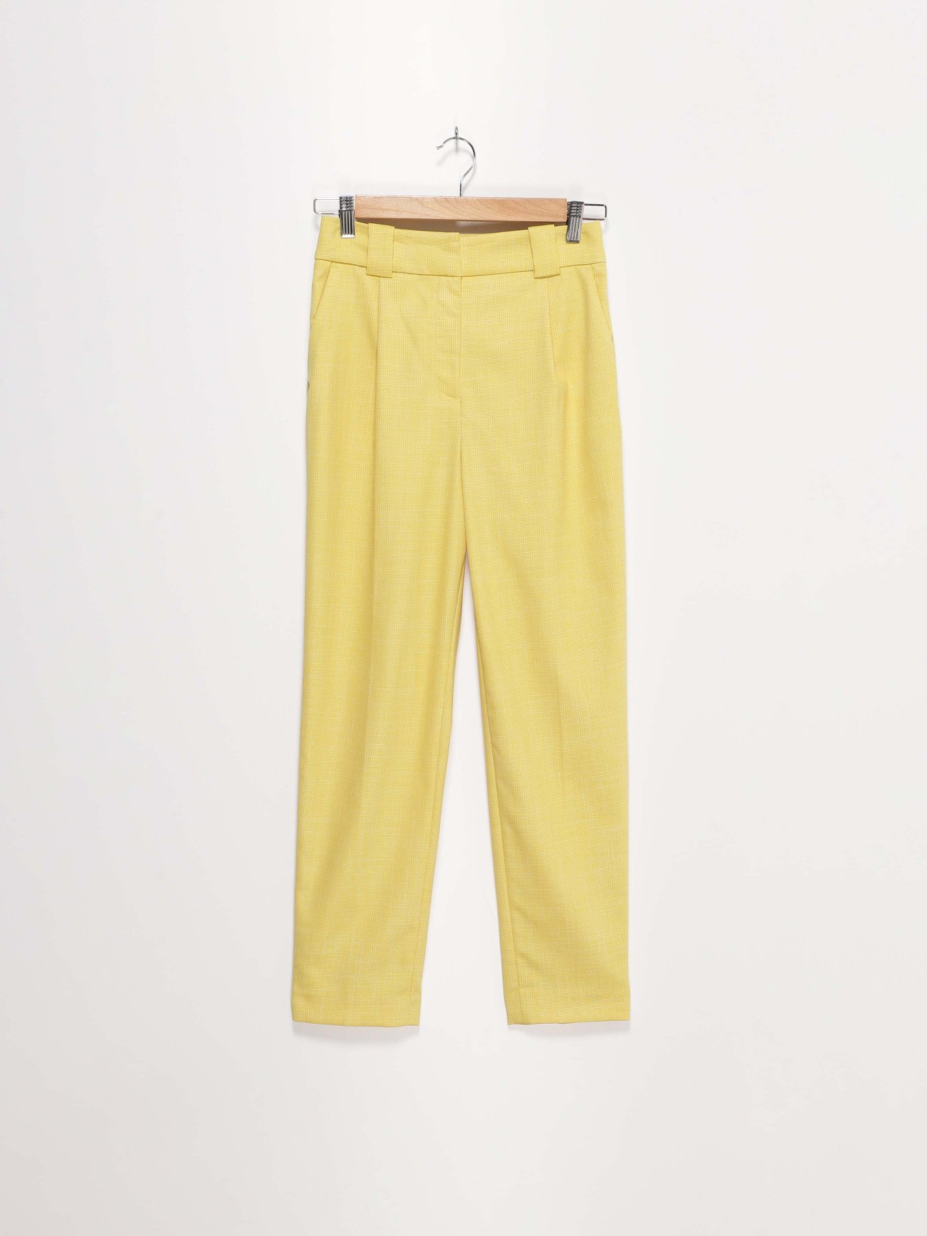 Брюки повседневные H&M модель 0855081_жовтий Фото