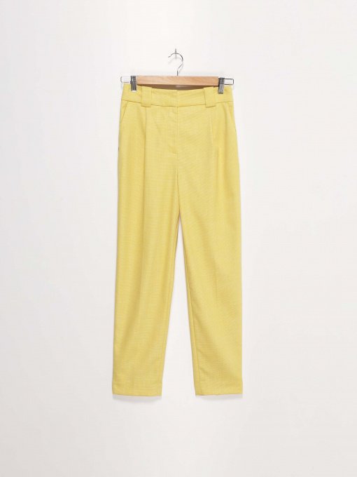 Брюки повседневные H&M модель 0855081_жовтий Фото