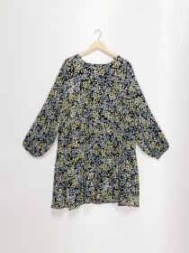 Платье мини H&M модель 0855198_комб. Фото