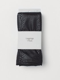 Легінси H&M модель 0748853_чорний Фото