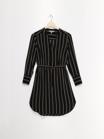 Платье мини H&M модель 0860523_чорний комб. Фото