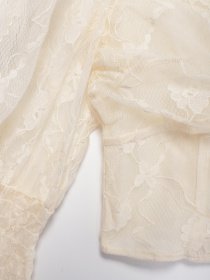 Блуза H&M модель 0888473_бежевий Фото