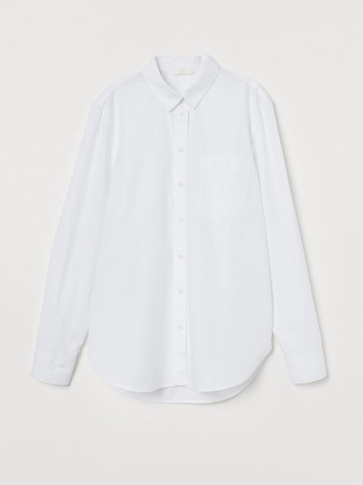 Рубашка H&M модель 0751998_білий Фото