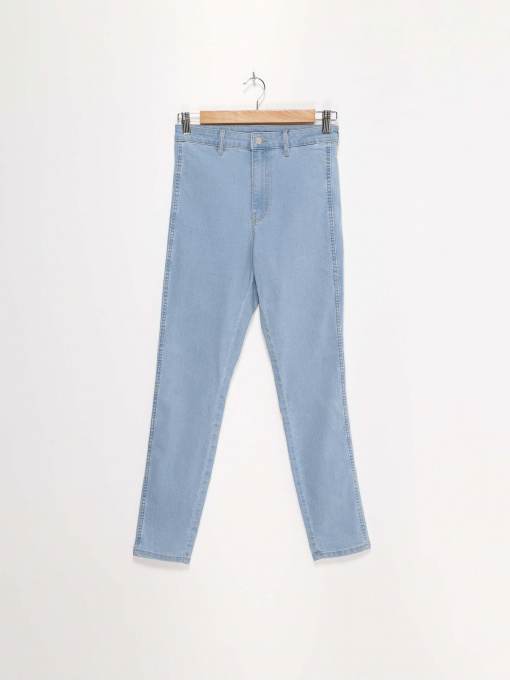 Прямі джинси H&M модель 0899749_блакитний Фото