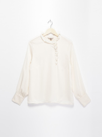 Блуза H&M модель 0903951_кремовий Фото