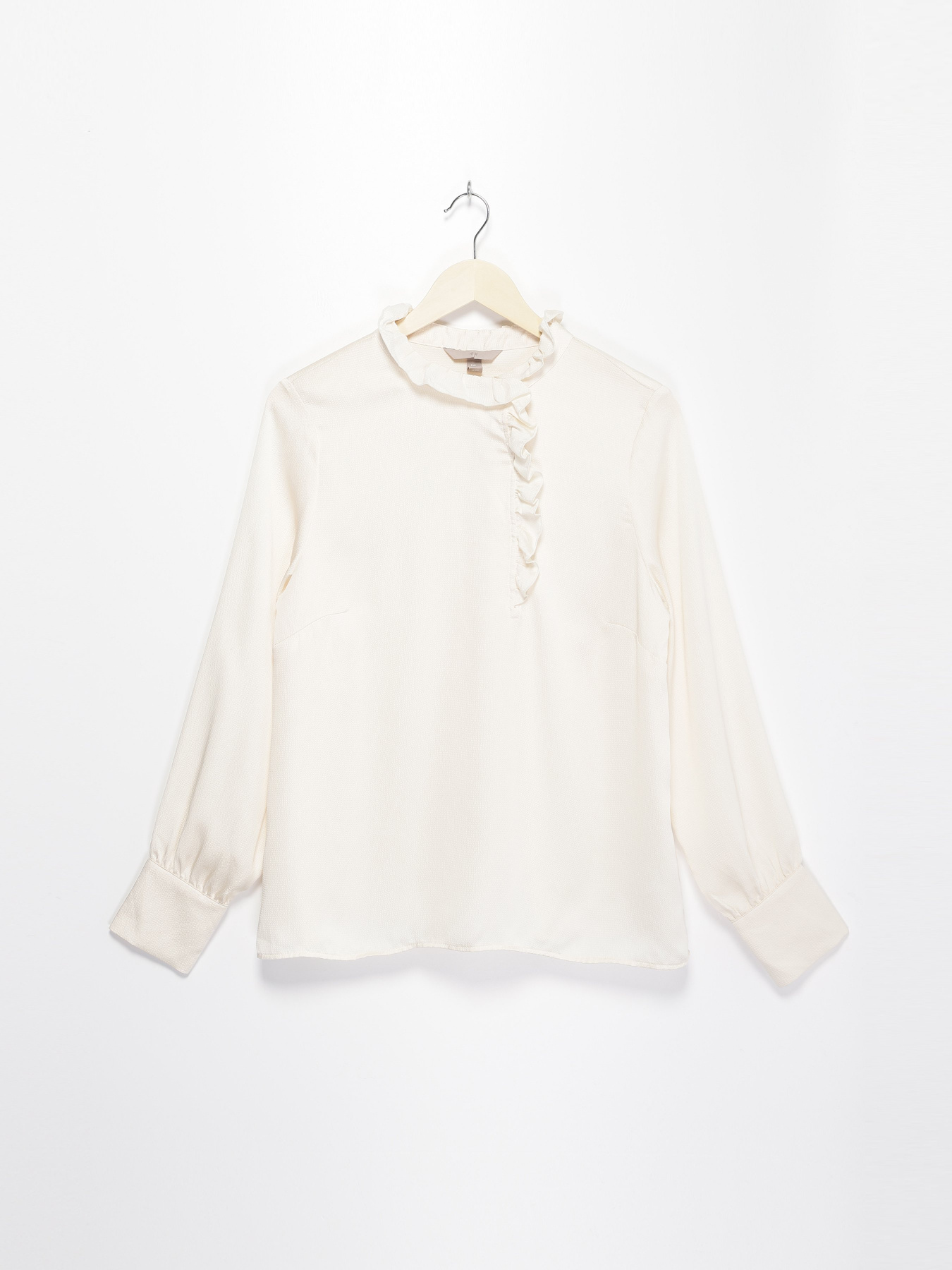 Блуза H&M модель 0903951_кремовий Блуза H&M модель 0903951_кремовий Фото